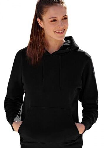 Pull Over Hoodie Black