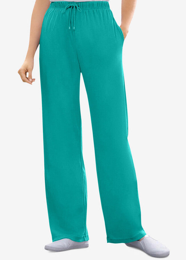 Sport Wide Leg Pant Sea Green