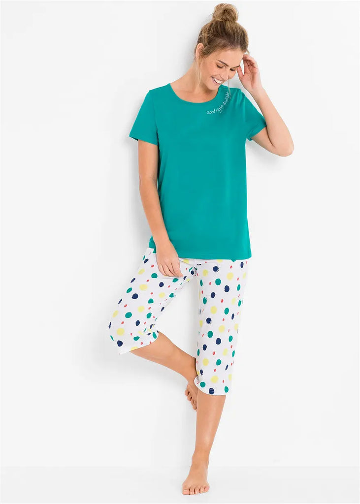 Dotty Capri Pajama Set