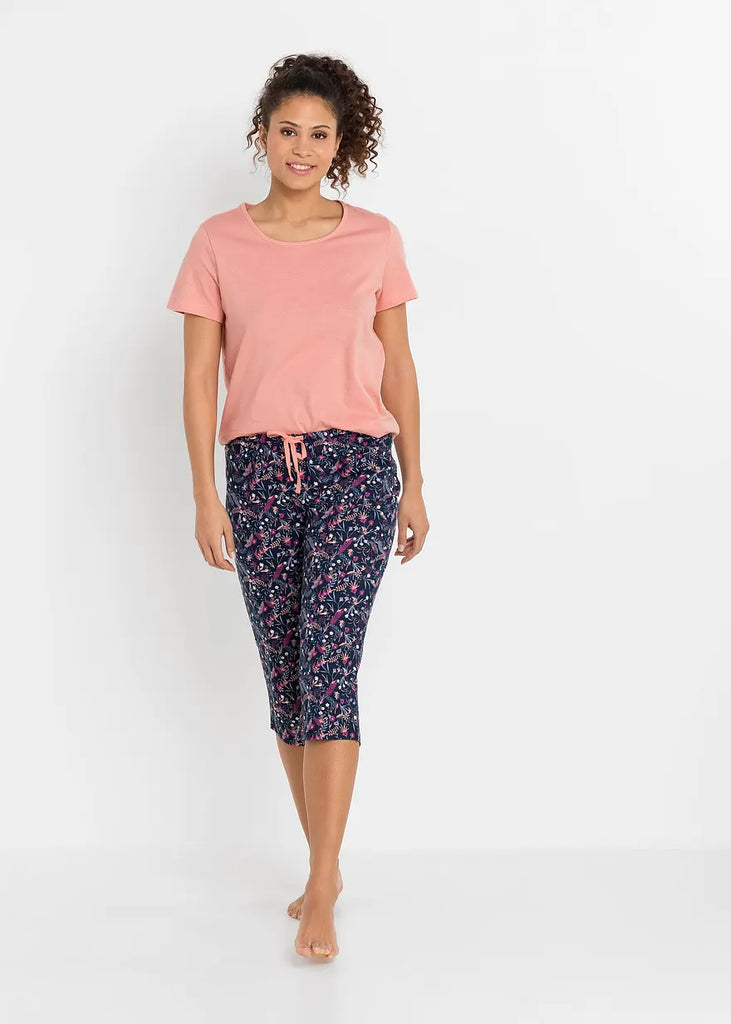 Floral Print Pajama Set