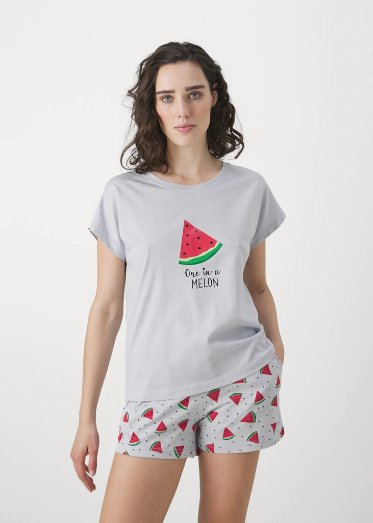 Water Melon Shorty Pyjamas