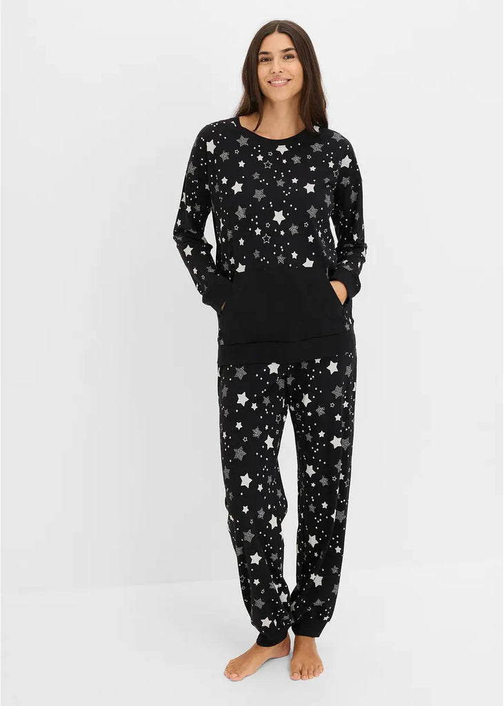 Cozy pajamas with stars