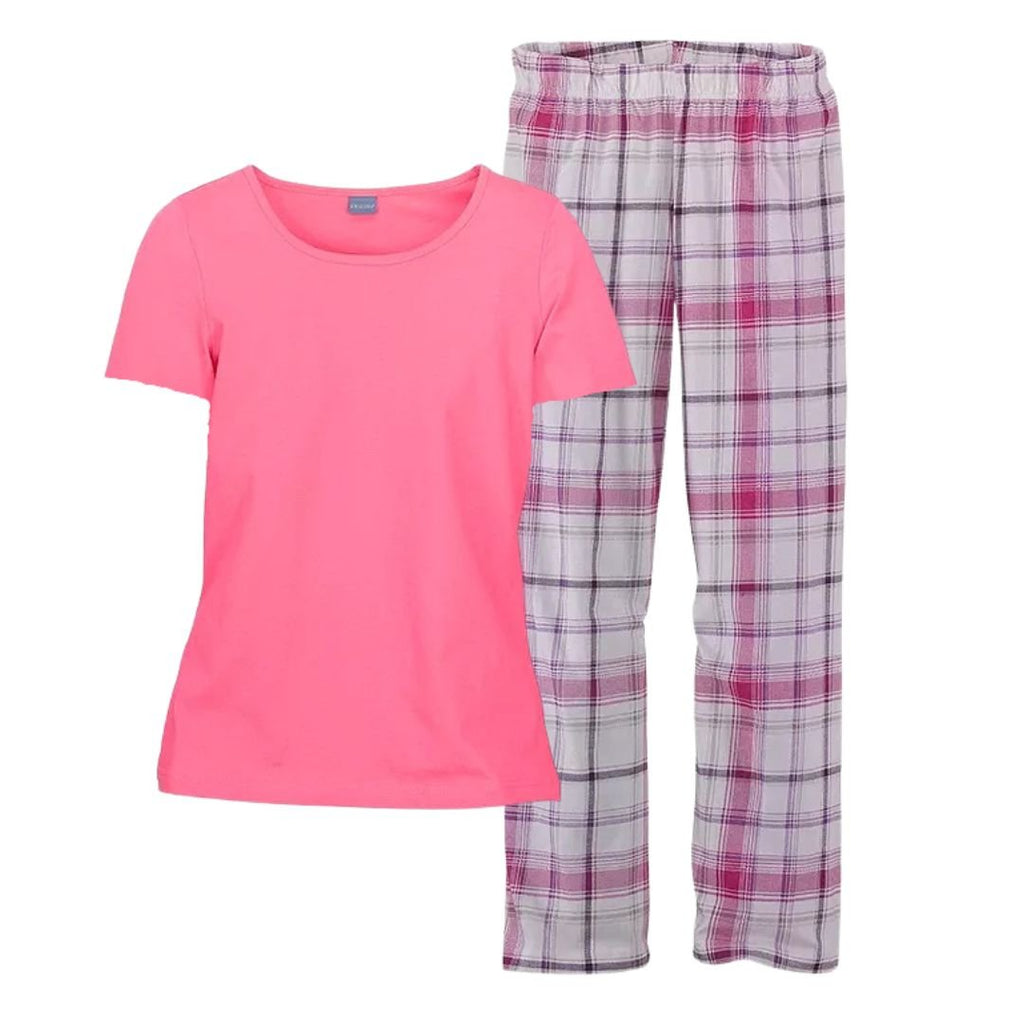 Pink Checkered Pj'S
