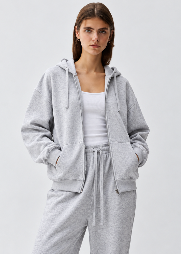 OVERSIZED HEAVYWEIGHT ZIP HOODIE