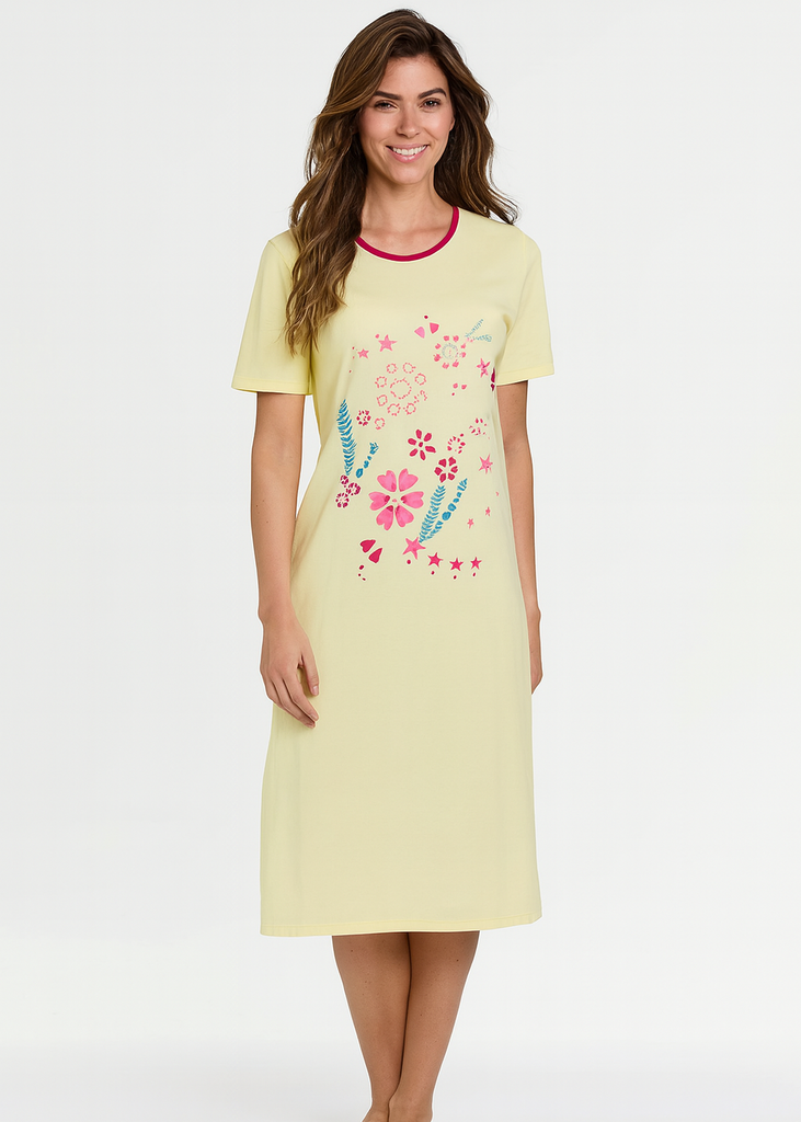 Floral Print Nightgown