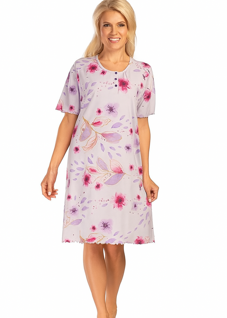Floral Print Nightgown