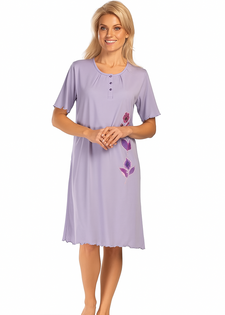Floral Print Nightgown