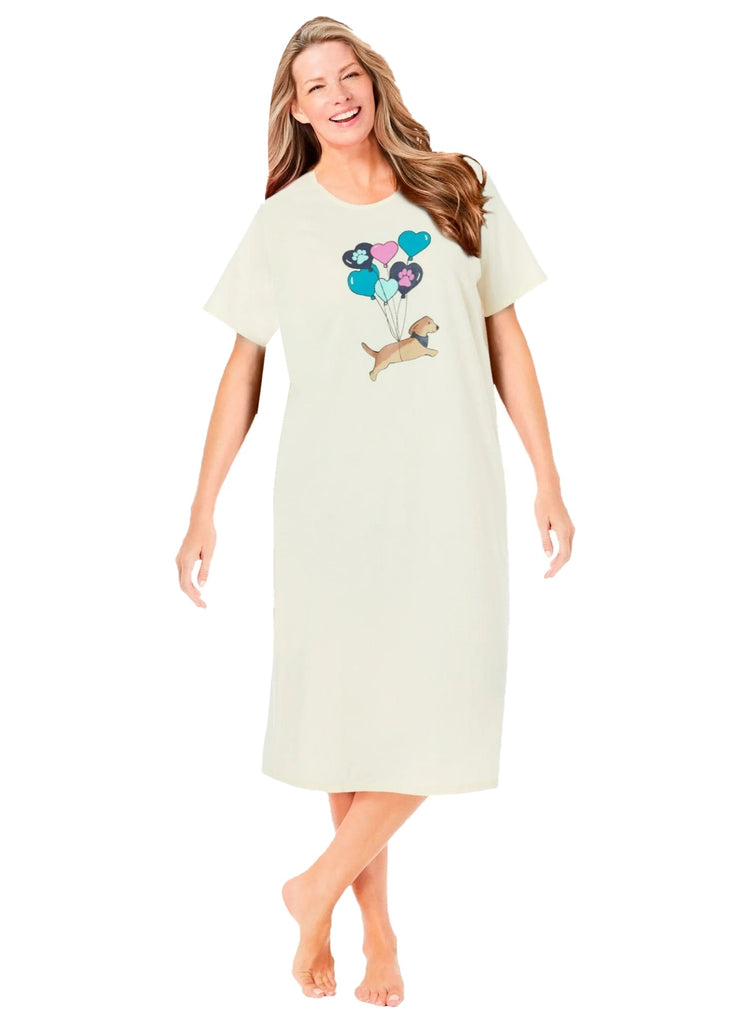 Baloon Print Nightgown