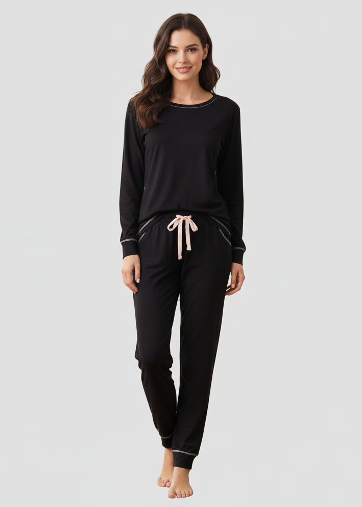 Classic Black Lounge Wear