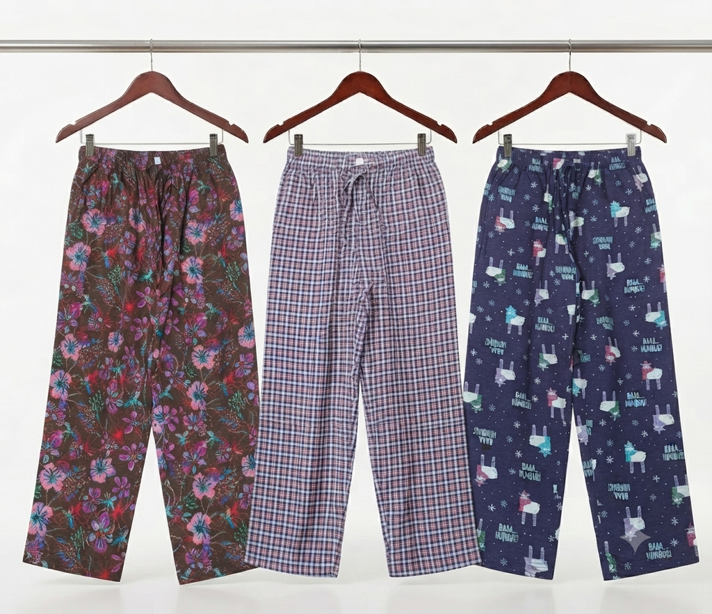 Pack of 3 Trouser with Drawstring & 2 Pockets