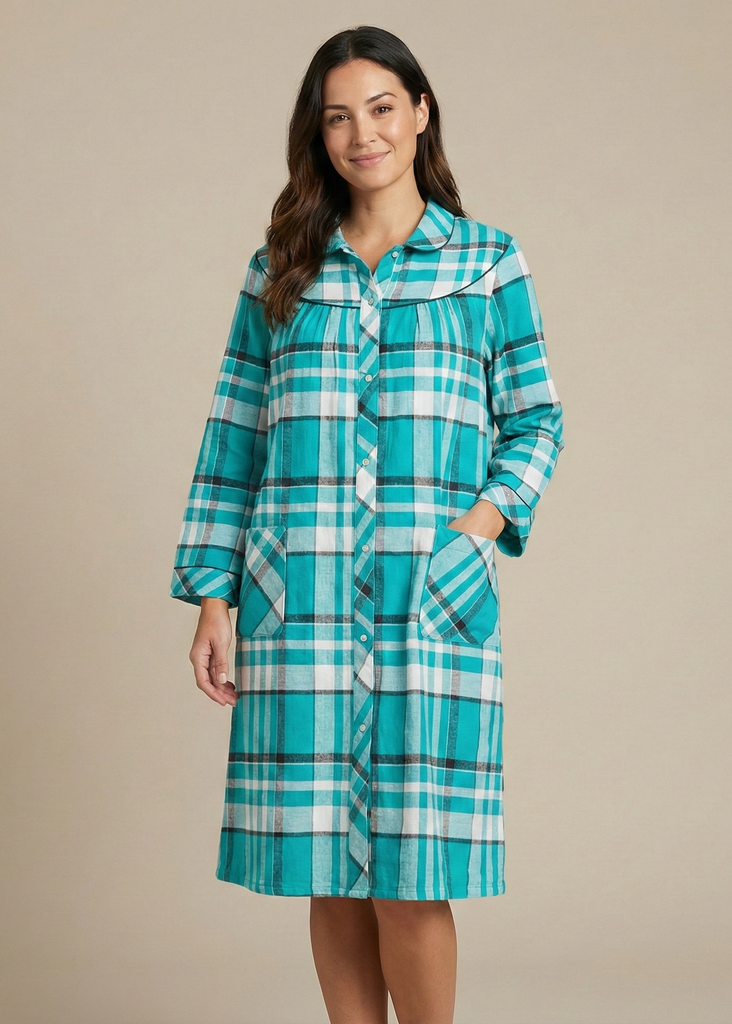 Flannel Buttoned Shirt L39