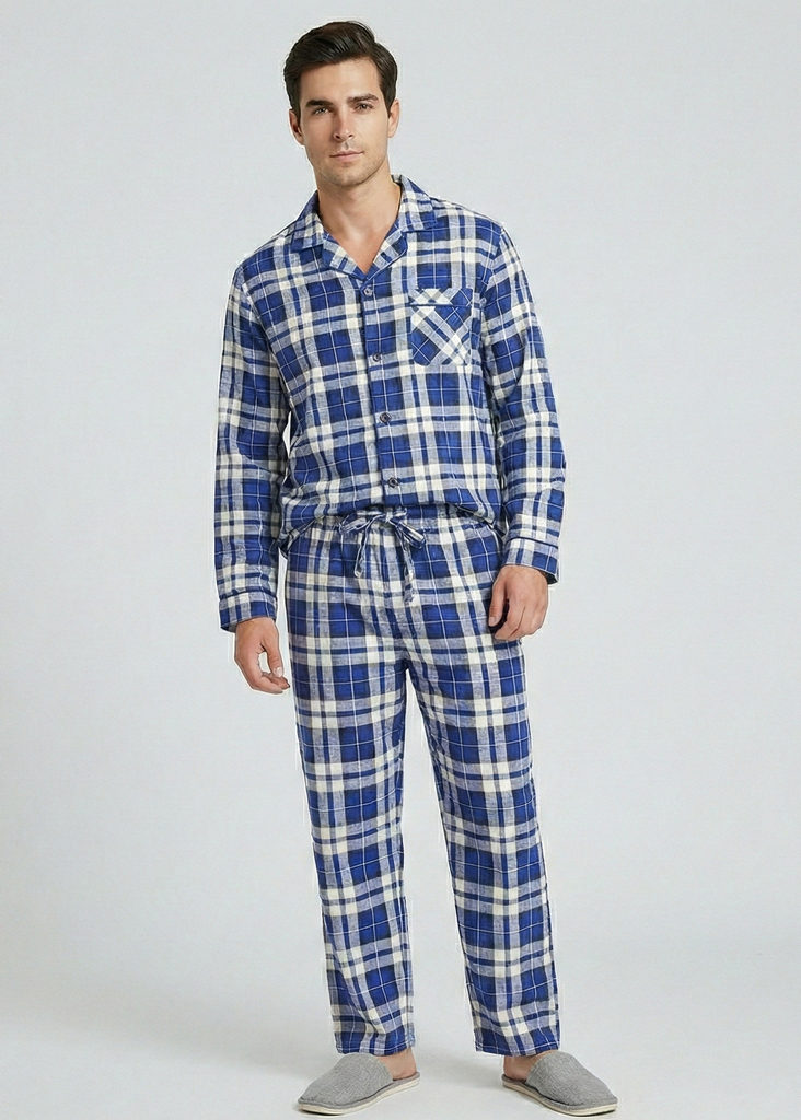 Men's Flannel Pajama Suit