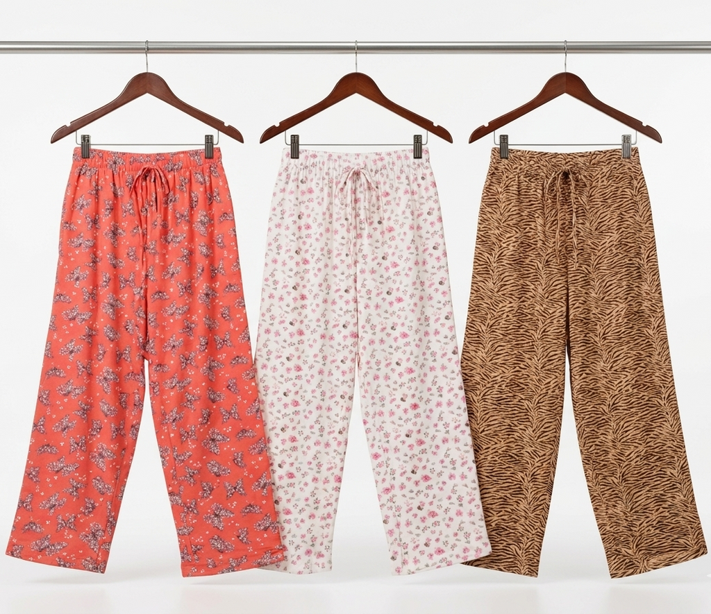 Pack of 3 Trouser with Drawstring & 2 Pockets