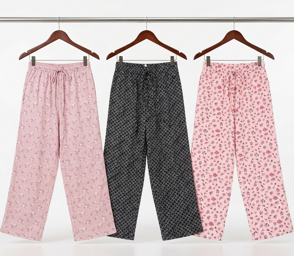 Pack of 3 Trouser with Drawstring & 2 Pockets