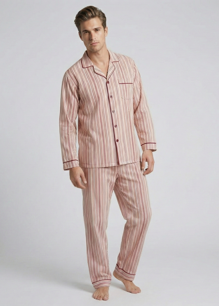 Men's Flannel Pajama Suit