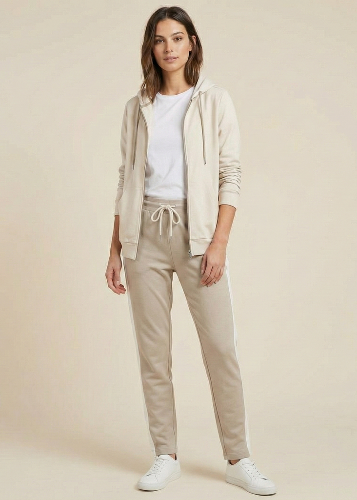 Sporty Two-Piece Zipper Tracksuit