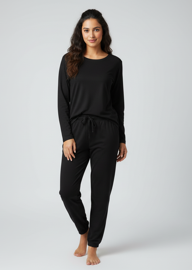 Classic Black Lounge Wear
