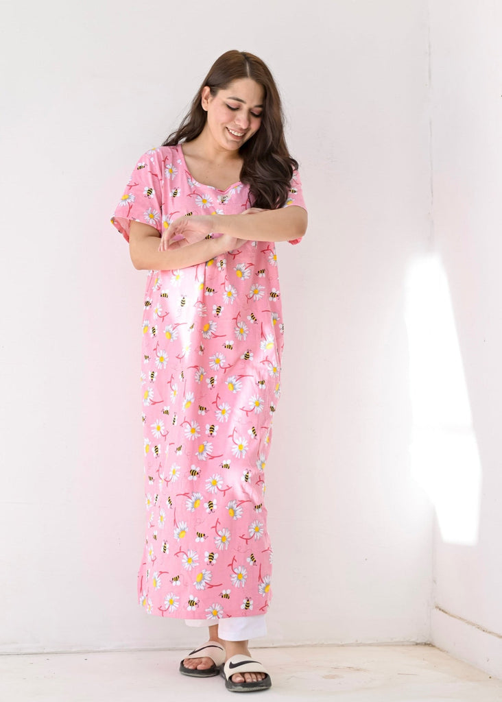 Bee Print Nightgown