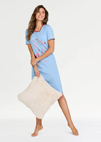 Floral Print Nightgown