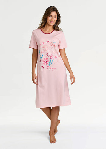 Floral Print Nightgown
