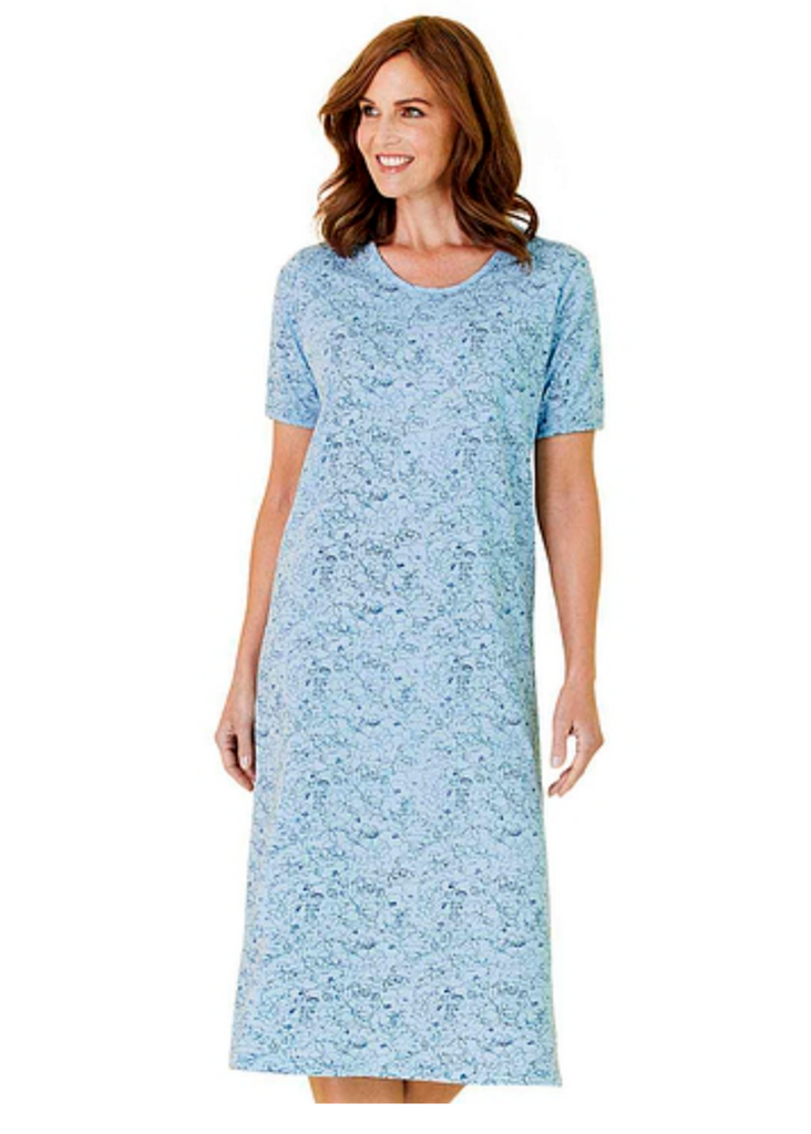 Floral Print Nightgown