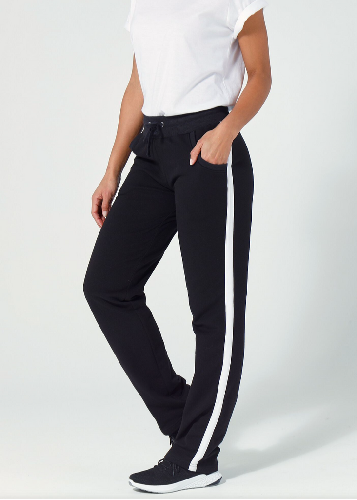 Two-tone jogging pants