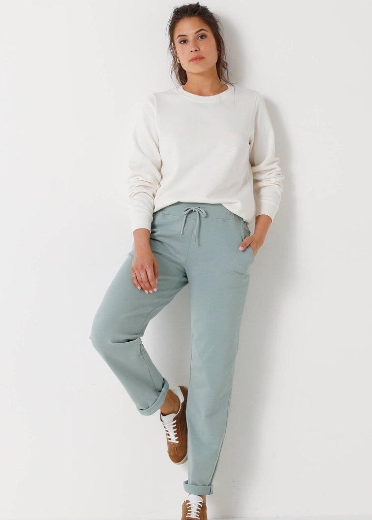 Jogger pants with elasticated waistband