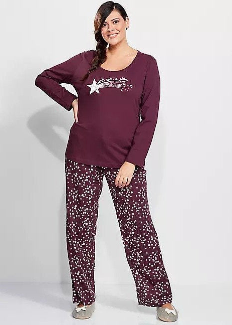 Wish Upon Star Maroon