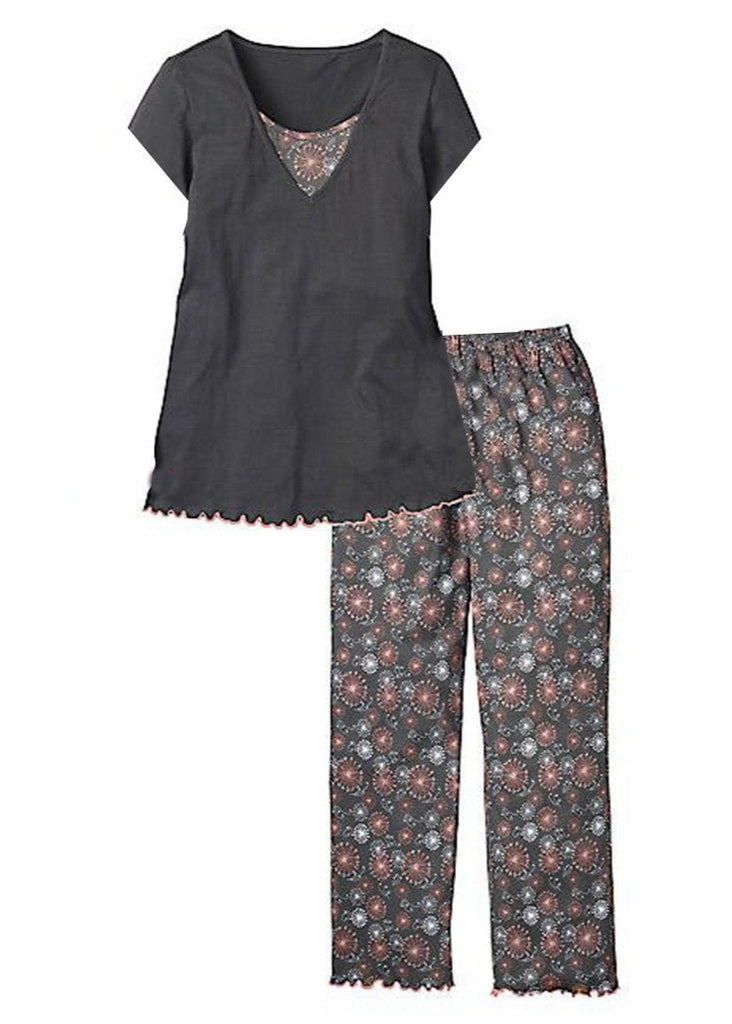 Layer Look Short Sleeve Pyjamas