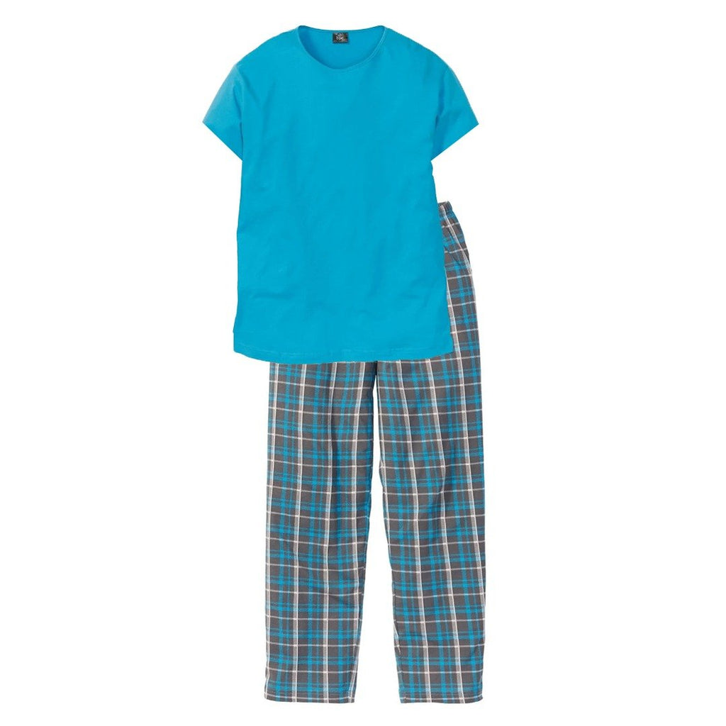 Blue Checkered Pyjamas