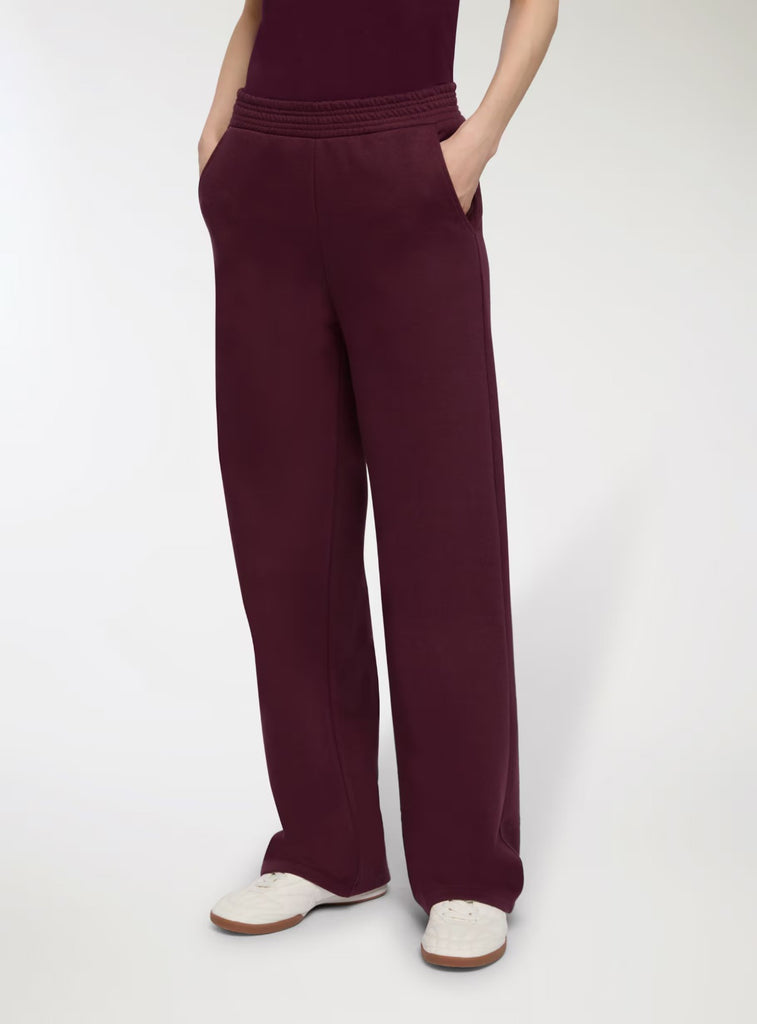 Women's Plum Wide-Leg Trouser