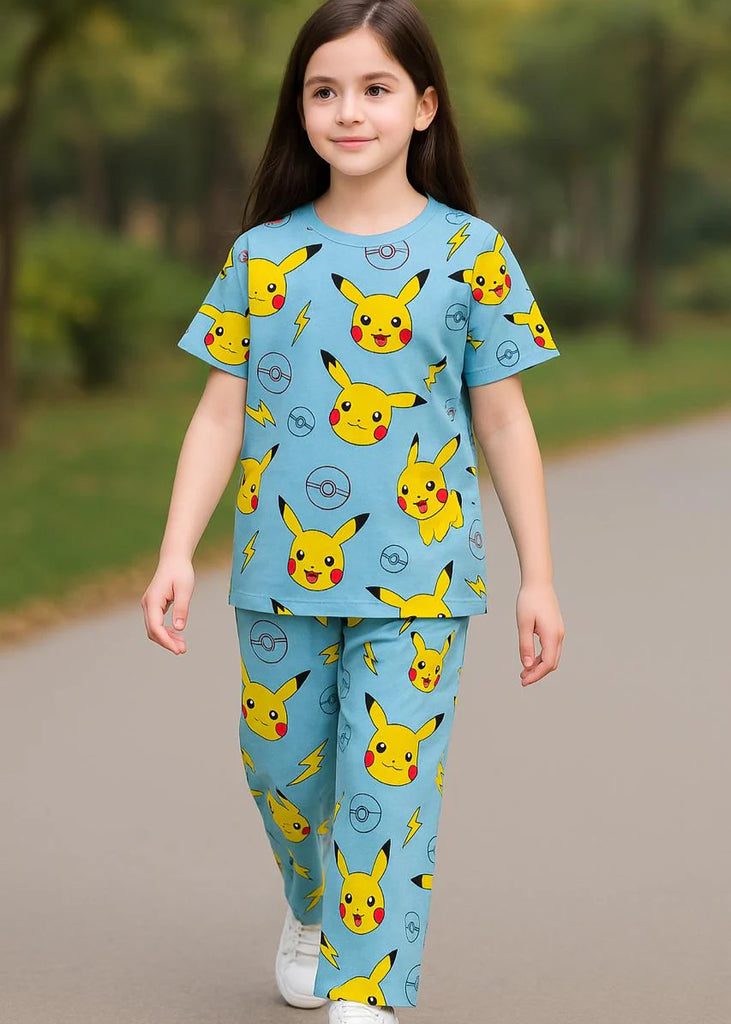Pikachu Power Kids Night Suit