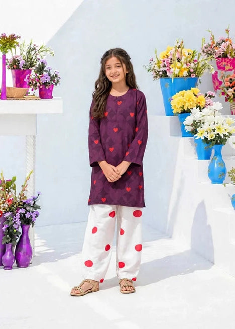 Plum Hearts