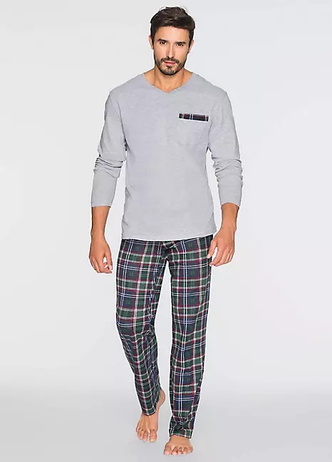 Gray Blend Pajamas – Fine Fashion